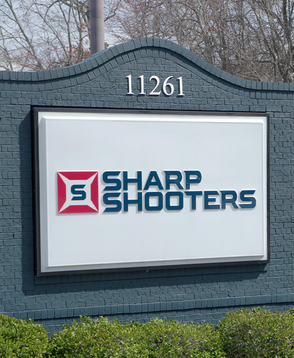 Sharp Shooters Sign